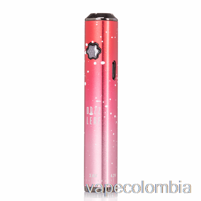 Vape Desechable Dazzleaf Squarii Bottom Twist 510 Batería Salpicadura Roja